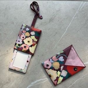 Anthropologie Luggage Tag and Passport Holder